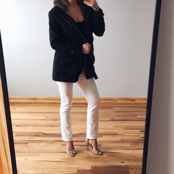 Jackets & Blazers - black fur coat